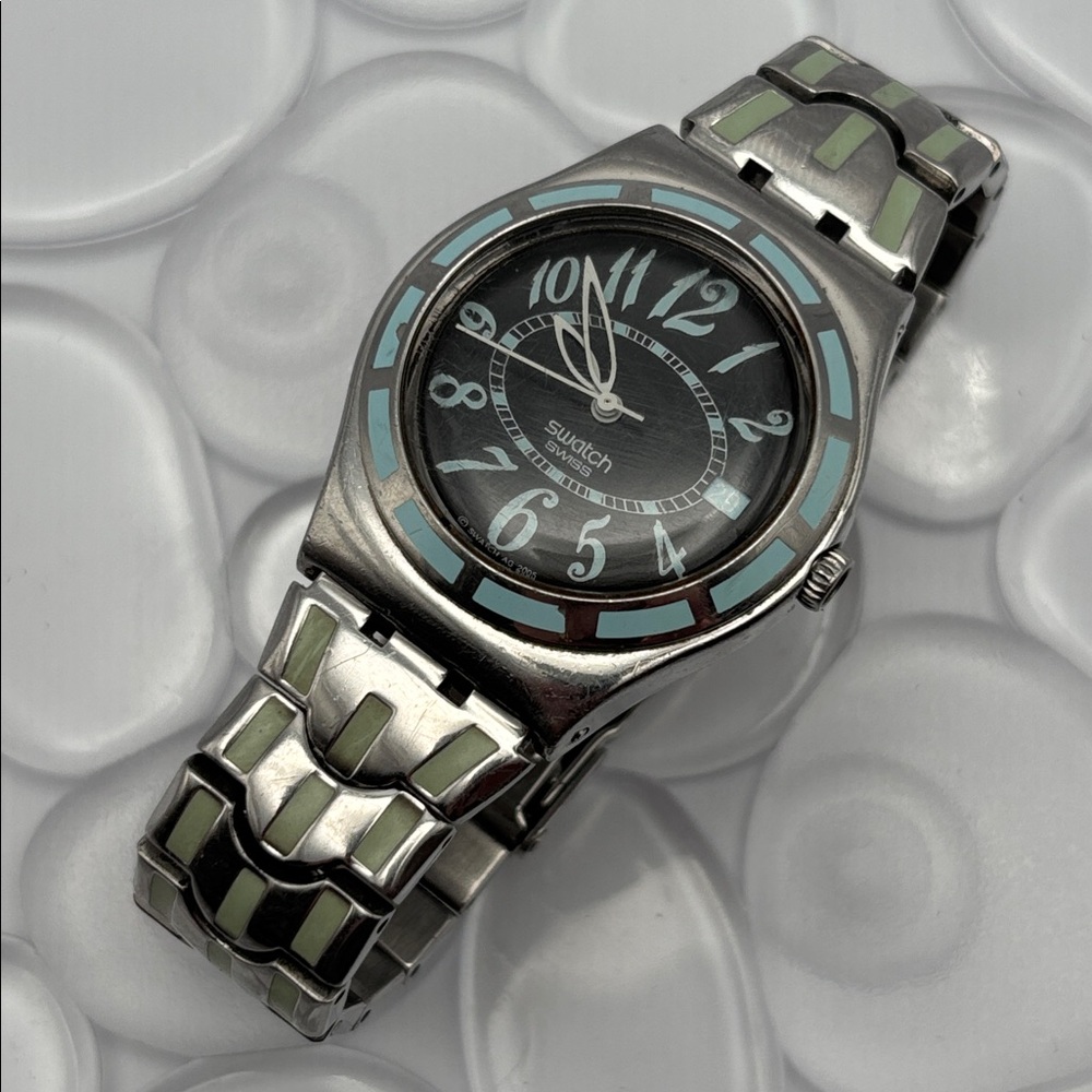 Swatch Watch YLS428G FRESH BREATH